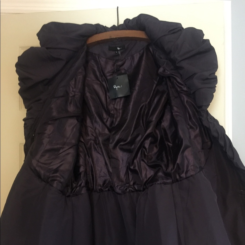 NWT Ryu Ruffle Trench - Picture 4 of 7